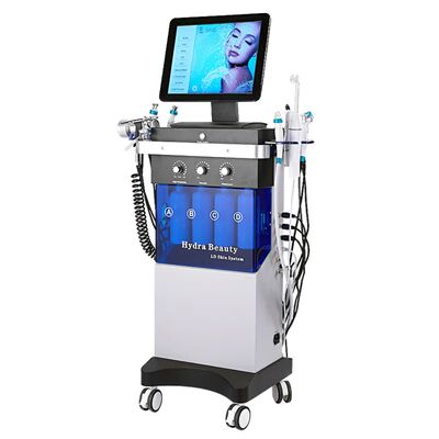 주문 뷰티 살롱 하이드라페이셜 기계 12 in 1 하이드라 스파 프로 스킨 시스템 online manufacture