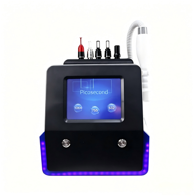يشتري آلة إزالة الوشم بالليزر بيكو 4 الطول الموجي بيكو ثانية Nd:YAG Laser online manufacture